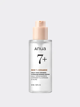 Питательная барьерная сыворотка с рисовым экстрактом и керамидами ANUA 7  Rice Ceramide Hydrating Barrier Serum
