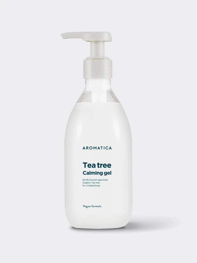 Противовоспалительный гель для лица и тела с чайным деревом AROMATICA Tea Tree Calming Gel