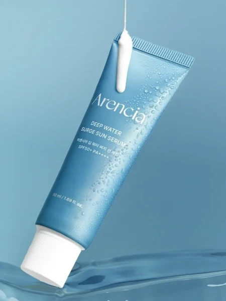 Укрепляющая солнцезащитная сыворотка ПДРН Arencia Deep Water Surge Sun Serum