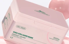 Укрепляющие тканевые маски с коллагеном  VT Cica Collagen Mask