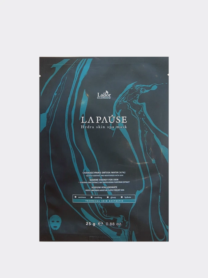Тканевая увлажняющая маска с морским коллагеном La’dor  La-Pause Hydra Skin SPA Mask