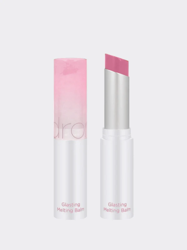 Оттеночный бальзам для губ в оттенке лепестков пиона rom&nd Glasting Melting Balm 09 Peonies