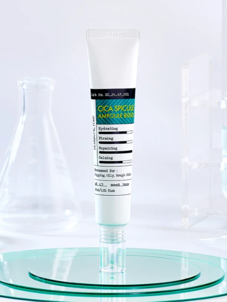 Интенсивная сыворотка для лица с центеллой и спикулами Derma Factory Cica Spicule Ampoule 8000 Интенсивная сыворотка для лица с центеллой и спикулами Derma Factory Cica Spicule Ampoule 8000