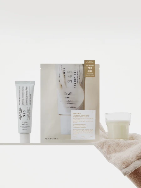 Восстанавливающая тканевая маска для лица с ПДРН Dr.Althea 345 Relief Cream Mask