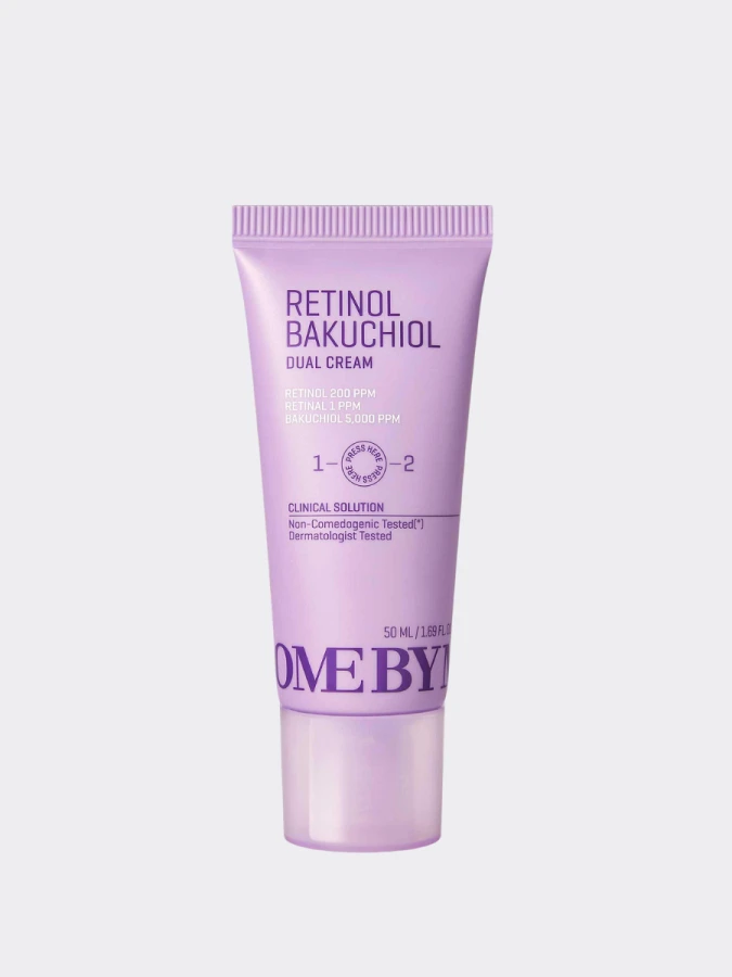 Двойной разглаживающий крем с ретинолом и бакучиолом Some By Mi  Retinol Bakuchiol Dual Cream