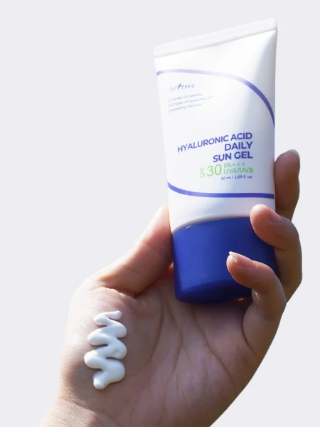 Мягкий солнцезащитный гель с гиалуроновой кислотой IsNtree Hyaluronic Acid Daily Sun Gel SPF30+ PA+++ Мягкий солнцезащитный гель с гиалуроновой кислотой IsNtree Hyaluronic Acid Daily Sun Gel SPF30+ PA+++