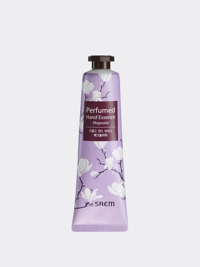 Насыщенный крем для рук с ароматом магнолии The Saem Hand Perfumed Hand Essence Magnolia