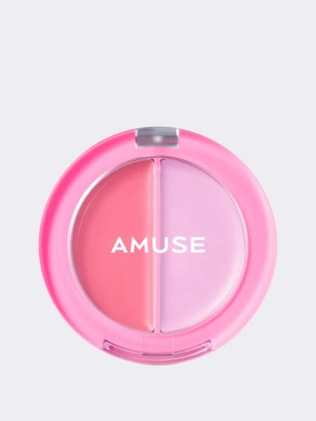 Многофункциональный бальзам-румяна для губ и щёк AMUSE Lip & Cheek Healthy Balm 03 Strawberry Balm