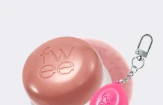 Набор: оттеночное суфле + брелок fwee Lip&Cheek Blurry Pudding Pot Keyring Set ND03 Without