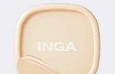 Тональный кушон для лица с сияющим финишем INGA Water Glow Daily Cushion 13N Fair Beige