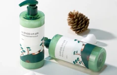 Себорегулирующий шампунь с экстрактом сосны и центеллы Round Lab Pine Calming Cica Shampoo