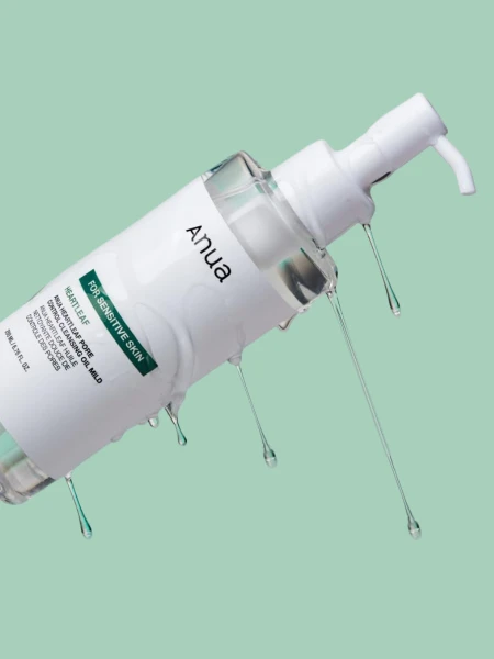 Мягкое гидрофильное масло с экстрактом хауттюйнии и витамином Е ANUA Heartleaf + Vitamin E Pore Control Mild Cleansing Oil Мягкое гидрофильное масло с экстрактом хауттюйнии и витамином Е ANUA Heartleaf + Vitamin E Pore Control Mild Cleansing Oil