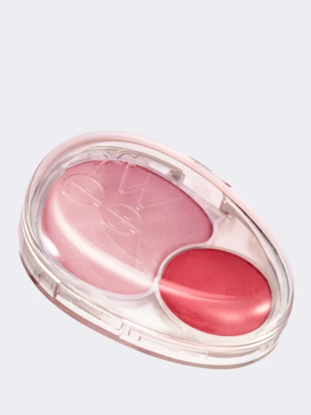 Двойные мягкие румяна с муссовой текстурой fwee Mellow Dual Blush RD01 Follow Me