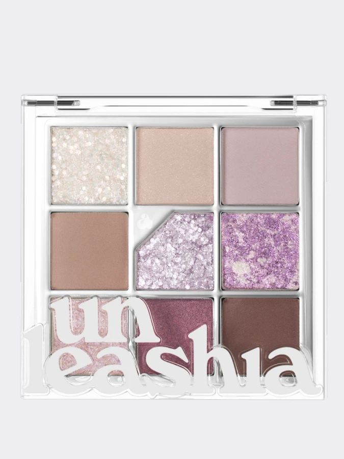 Палетка теней для век UNLEASHIA Glitterpedia Eye Palette N°4 All of Lavender Fog