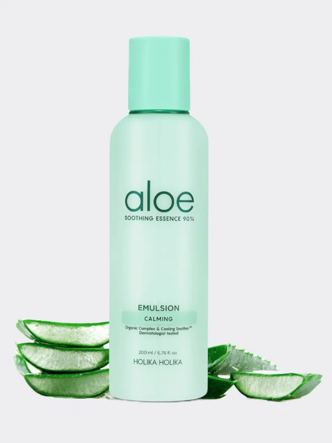 Смягчающая эмульсия с экстрактом алоэ вера Holika Holika Aloe Soothing Essence 98% Emulsion