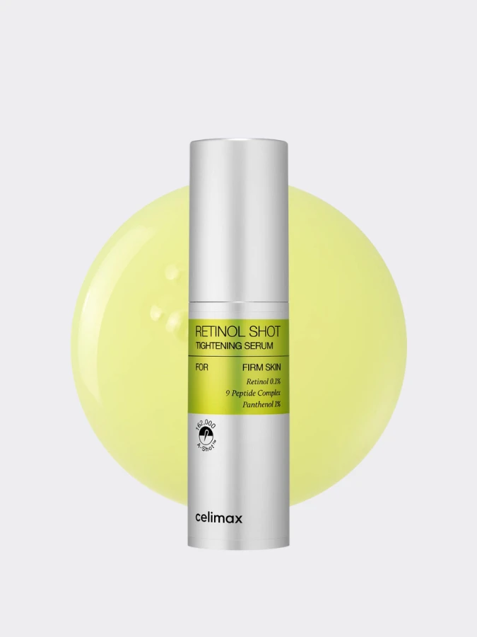 Обновляющая сыворотка-бустер с ретинолом и спикулами Celimax The Vita-A Retinol Shot Tightening Serum