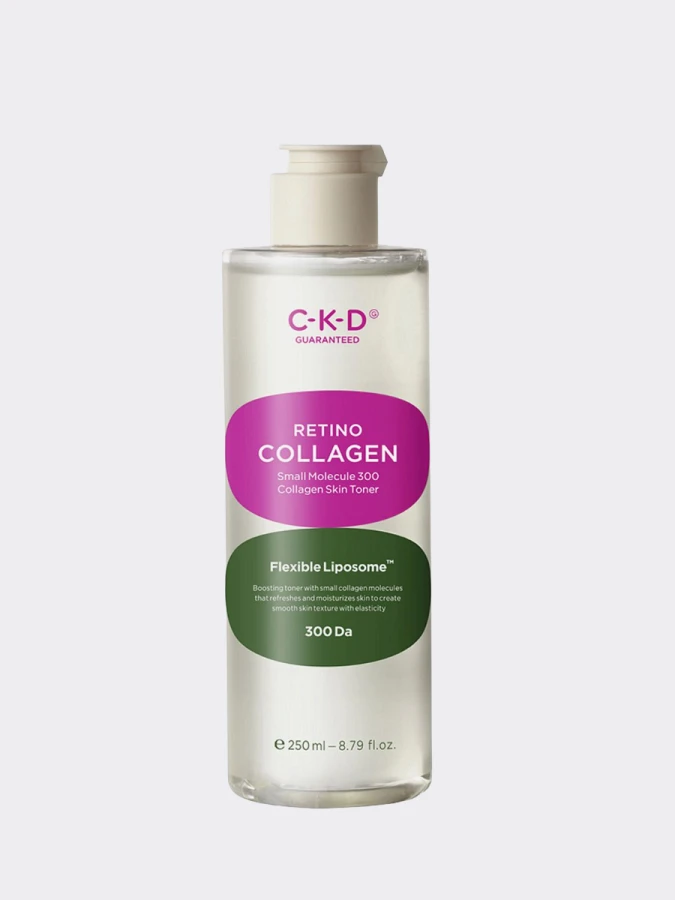 Обновляющий тонер с коллагеном и ретиналем CKD Retino Collagen Small Molecule 300 Collagen Skin Toner