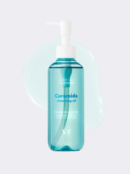 Мягкое гидрофильное масло с керамидами VT Ceramide Aqua Cleansing Oil