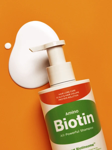 Шампунь для волос с биотином против выпадения CKD Amino Biotin All-Powerful Shampoo