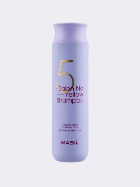 Оттеночный шампунь для осветленных волос Masil 5 Salon No Yellow Shampoo