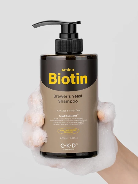 Шампунь против выпадения волос с аминобиотином CKD Amino Biotin Brewer's Yeast Shampoo