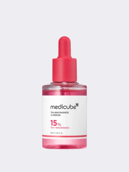 Осветляющая сыворотка для лица с ниацинамидом и транексамовой кислотой Medicube TXA Niacinamide 15 Serum Осветляющая сыворотка для лица с ниацинамидом и транексамовой кислотой Medicube TXA Niacinamide 15 Serum