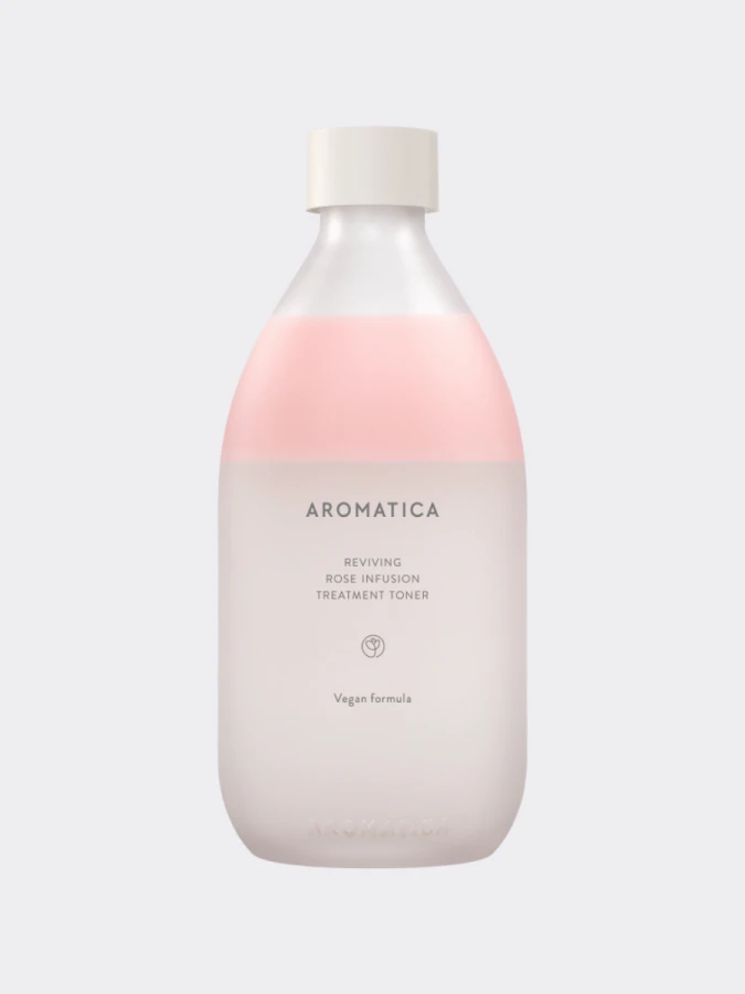 Увлажняющий тонер с розой Aromatica Reviving Rose Infusion Treatment Toner