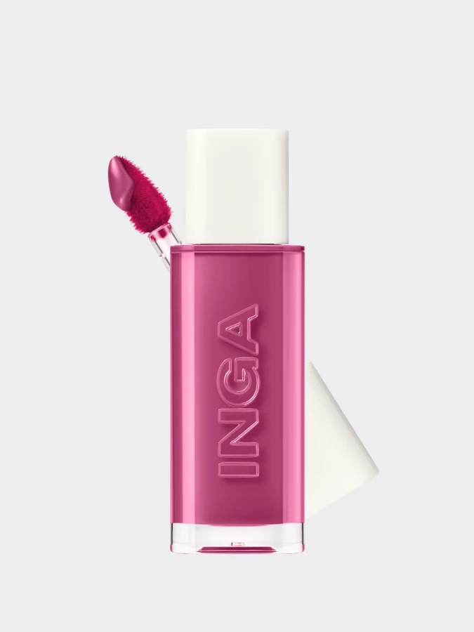 Стойкий глянцевый тинт для губ INGA Water Glow Lip Tint Wicked