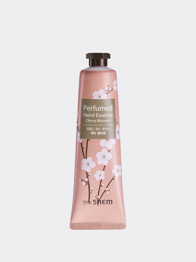 Насыщенный крем для рук с ароматом вишневых цветов The Saem Perfumed Hand Cream Cherry Blossom