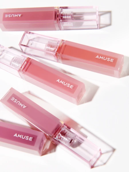 Глянцевый тинт для губ AMUSE Healthy Dew Tint 08 Rose Dew