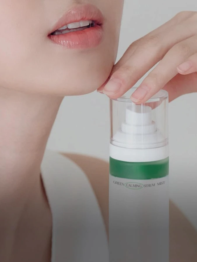 Двухфазный мист для лица с растительными экстрактами Dr.Althea Free Moment Green Calming Serum Mist