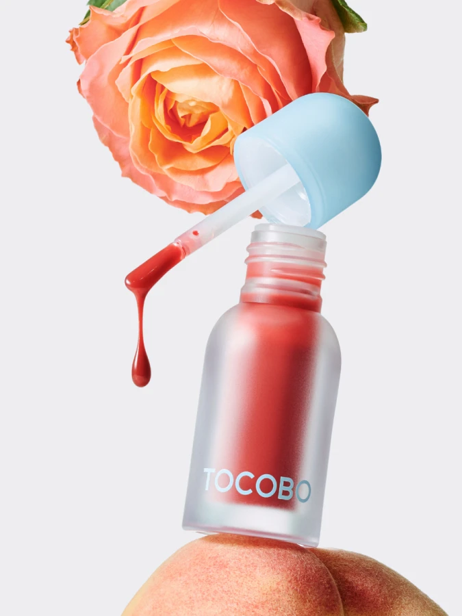 Разогревающее оттеночное масло для губ TOCOBO Juicy Berry Plumping Lip Oil 05 Rosy Girl