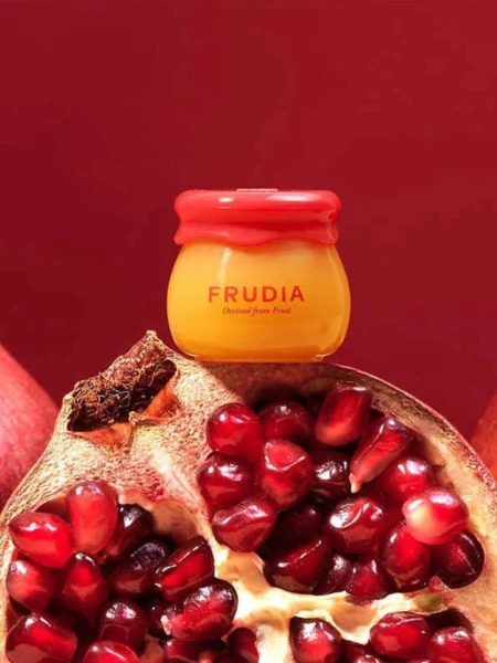 Увлажняющий бальзам для губ с гранатом FRUDIA Pomegranate Honey 3 in 1 Lip Balm