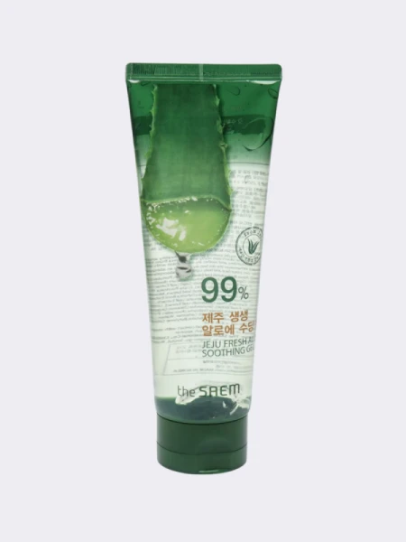 Гель с алоэ универсальный увлажняющий The Saem Jeju Fresh Aloe Soothing Gel Гель с алоэ универсальный увлажняющий The Saem Jeju Fresh Aloe Soothing Gel