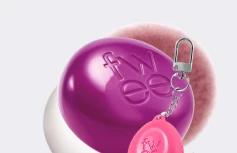 Набор: оттеночное суфле + брелок fwee Lip&Cheek Blurry Pudding Pot Keyring Set MV04 Slayyy