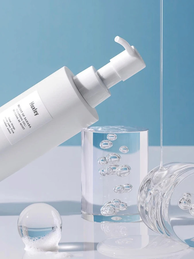 Гель для умывания с растительными экстрактами Huxley Secret of Sahara Cleansing Gel Be Clean Be Moist