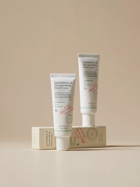 Успокаивающий крем с пантенолом и экстрактом центеллы AXIS-Y Panthenol 10 Skin Smoothing Shield Cream