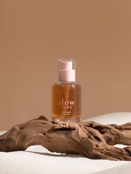 Сыворотка с комплексом кислот для сужения пор slowpure  Pore Peel Serum