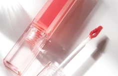 Глянцевый тинт для губ AMUSE Dew Tint 01 La Vie En Coral