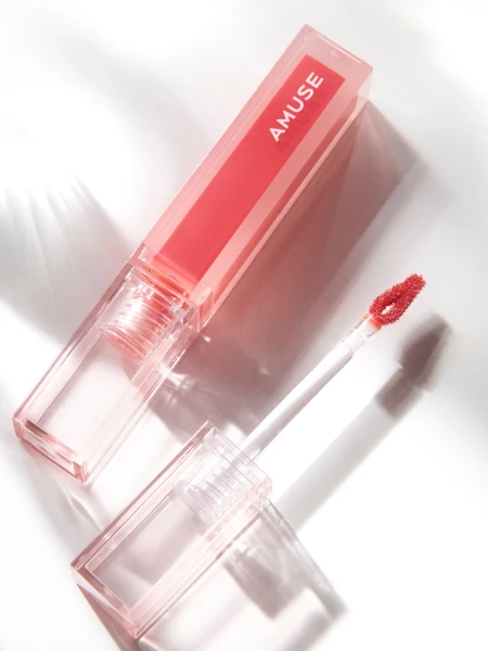 Глянцевый тинт для губ AMUSE Dew Tint 01 La Vie En Coral Глянцевый тинт для губ AMUSE Dew Tint 01 La Vie En Coral