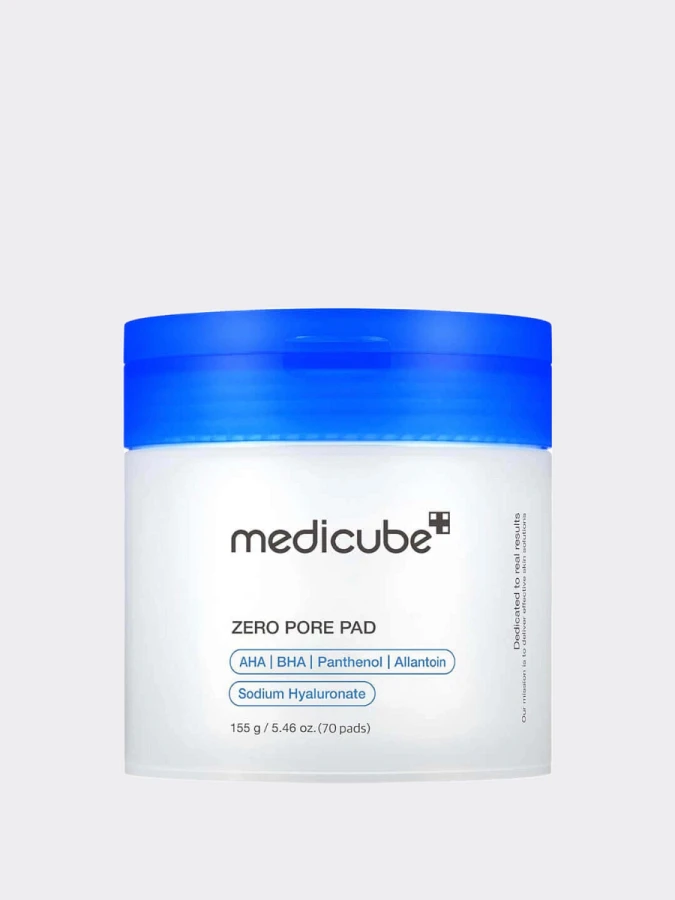 Тонер-диски для сужения пор с кислотами и пантенолом Medicube Zero Pore Pad 2.0