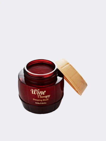 Подтягивающая ночная винная маска-желе с красным вином Holika Holika Wine Therapy Sleeping Mask Red Wine