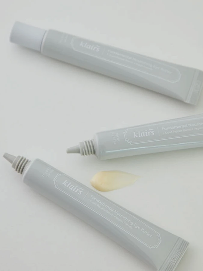 Крем для век с кофеином и пептидами Dear, Klairs Fundamental Nourishing Eye Butter