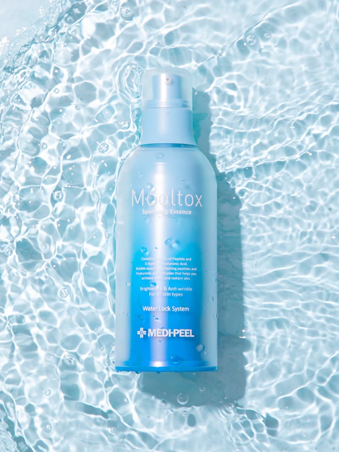 Глубокоувлажняющая кислородная эссенция с гиалуроновой кислотой MEDI-PEEL Aqua Mooltox Sparkling Essence