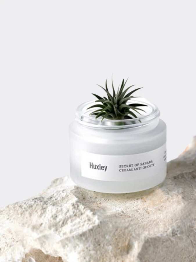 Разглаживающий крем для лица с экстрактом опунции и скваланом Huxley Secret of Sahara Cream Anti-Gravity