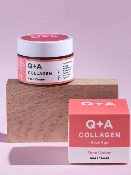 Укрепляющий крем для лица Q+A Collagen Face Cream
