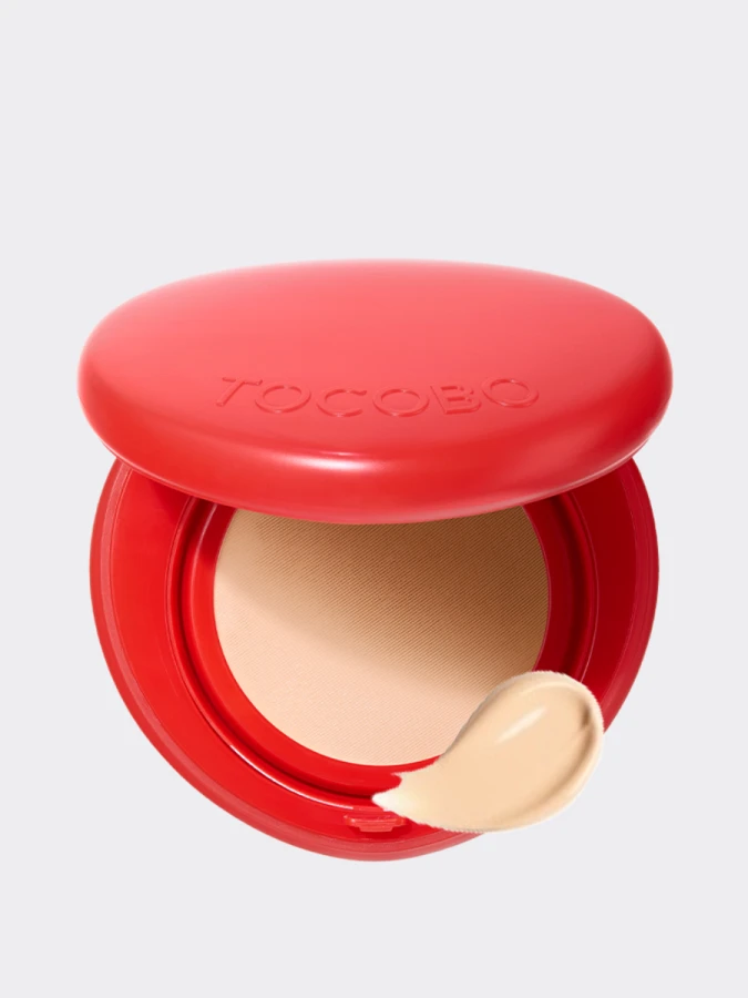 Тональный кушон с сияющим финишем TOCOBO Apple Dewy Fit Cushion 21W Vanilla