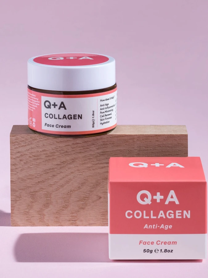 Укрепляющий крем для лица Q+A Collagen Face Cream