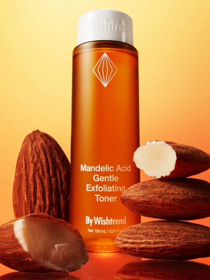 Пилинг-тонер на основе миндальной кислоты By Wishtrend Mandelic Acid Gentle Exfoliating Toner