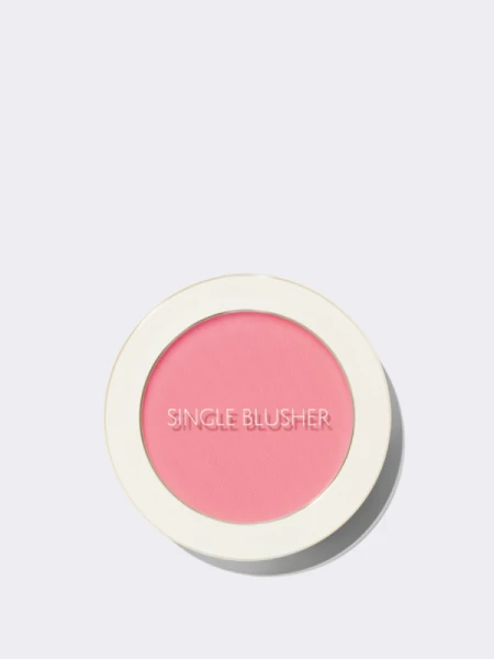Минеральные румяна The Saem Saemmul Single Blusher PK04 Rose Ribbon